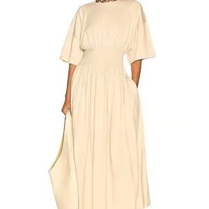 Toteme slouch waist dress